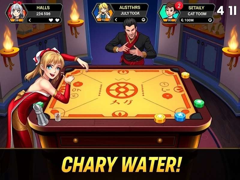 Carrom Glory Fighter Tournament Scene
